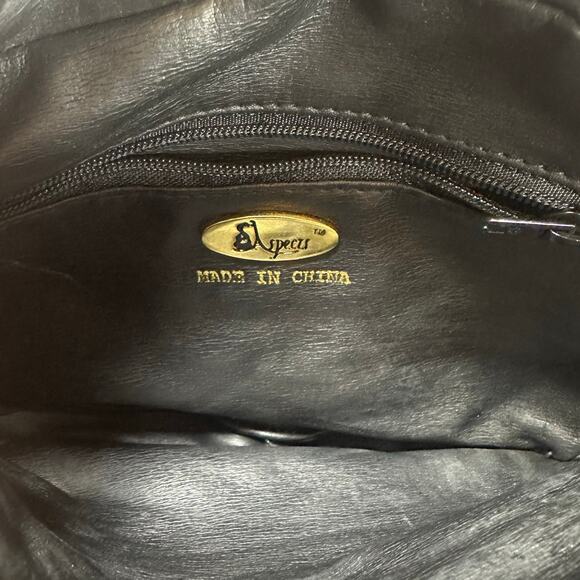 Aspects Vintage Black Zebra Animal Print Bag - Picture 4 of 4